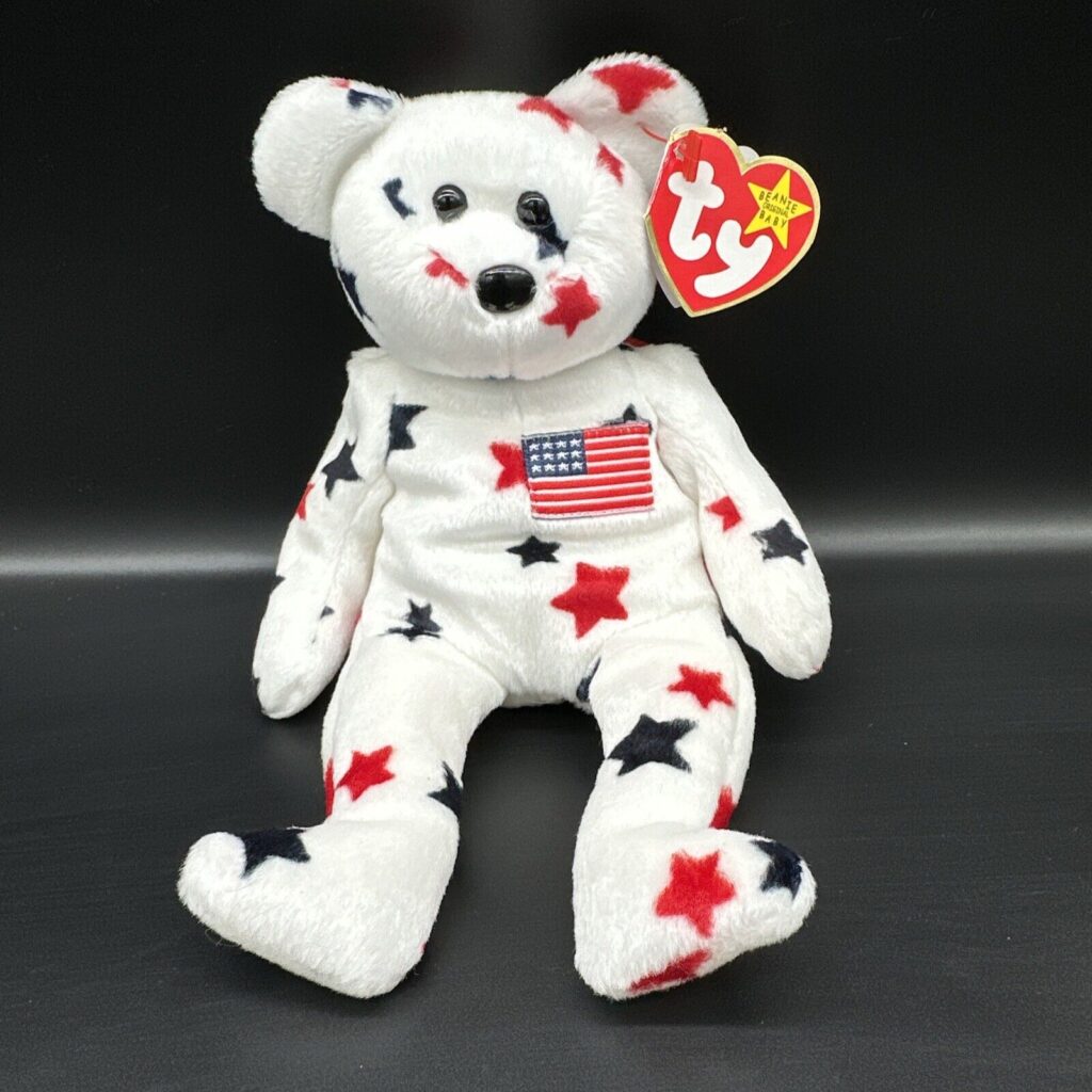 glory beanie baby ty patriotic